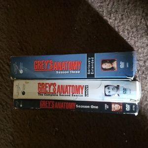 Greys Anatomy Seasons 1-3